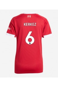 Liverpool Milos Kerkez #6 Fotballdrakt Hjemme Klær Dame 2025-26 Korte ermer
